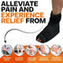 Hot/Cold Gel Wrap for Foot & Ankle Pain Relief - Compression Ankle Ice Pack Wrap, Large