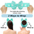 Shintop Sweet Super Soft Caroset Polka Dots Wash Cosmetic Headband Hairlace, Green