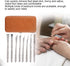 Ingrown Toenail Tool, 8pcs Stainless Steel Foot File, Dead Skin Remover, Pedicure Tool Set for Ingrown Foot Care
