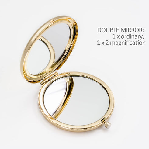 I Love You Wife Gold Compact Mirror, Perfect Gifts for Wife