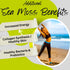 Organic Irish Sea Moss Capsules, Raw Wildcrafted Seamoss with Bladderwrack & Burdock Root, 120 Pills