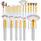VANDER 24pcs Premium Makeup Brush Set, Cosmetic Brushes for Foundation, Blending, Blush, Cruelty-Free (Cosmetic bag not
