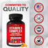 Divine Bounty Super B Complex Vitamins - All B Vitamins Including B12, Support Healthy Energy Metabolism