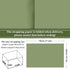 Whaline Sage Green Wrapping Paper - Not Roll 4 Colors Gradient Green Gift Wrap Paper Folded Flat Colorful DIY Craft Art Paper for Wedding Birthday Baby Shower Party Decor Supplies, 8 Sheets