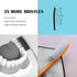 EasyHonor Giant Head Toothbrush - Hard & Firm Bristles BPA Free, 4 Pack White Hard Bristles