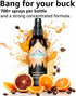 Lumi Outdoors Natural Air Freshener - Orange Clove | Essential Oil Odor Eliminating Room Spray