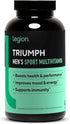 LEGION Triumph Men's Sport Vitamin - Complete Multivitamin for Men - 30 Servings.