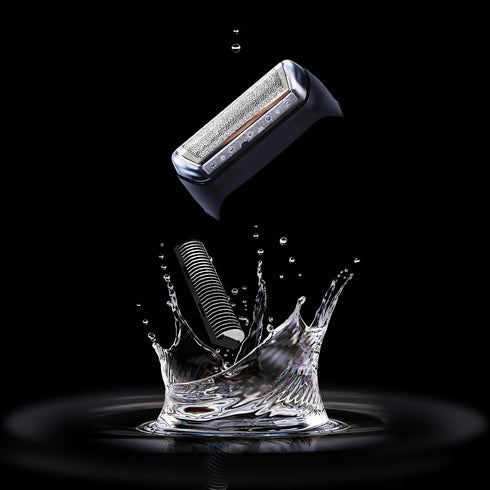 Series 1 10B Replacement Head, Foil & Cutter Cassette for Braun Cruzer, Compatible with 1000/2000 Series Shaver Head Set