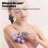 Konbison Muscle Roller Stick for Legs & Back, Silent Portable Massage Roller Ball, Deep Tissue Calf, Neck Massager