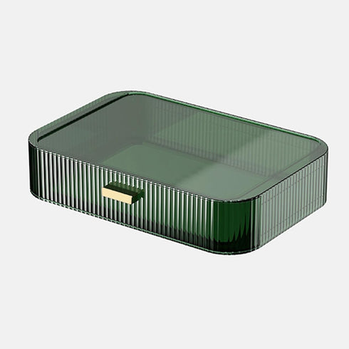 Makeup Organizer with Drawers, Stackable Large Cosmetics Storage Box, Ideal for Bathroom Countertop and Desk