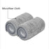 Flat X-Type Floor Mop Heads, 360 Degree Squeeze Mop Hand-Free Wash Household Lazy Mop with 2 Pads for Home Cleaning