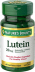 Nature's Bounty Lutein 20 mg - 40 Softgels (Pack of 2)