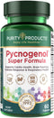 Pycnogenol Super Formula - Activated Pycnogenol Pomegranate P40p - 60 Capsules