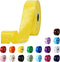 ZHIAXTON Yellow Ribbon 1 Inch, 60 Yards Single Face Yellow Satin Ribbon for