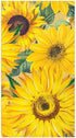 Packs 15 Caspari Sunflowers Paper Guest Towel Napkins - Two