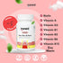 Gummies D3, B1, B2, B6 B12 60 Count MEWD Teen and Kids Hair, Skin & Nails Support Multivitamin - Biotin Strength