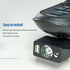 LEEZAD 3 LED Light for Electric Wheelchairs, Pin XLR Head High Brightness Adjustable Angle USB Electric Wheelchair