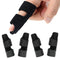 4 Pcs Trigger Finger Splints/Brace for Knuckle Immobilization, Pain Relief for Index, Middle, Ring Fingers