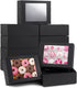 15 PCs Kraft Boxes with Window, 7.3x5.3x2.5 Inch Small Treat Cookie Bakery Boxes for Gift Giving, Dessert Boxes