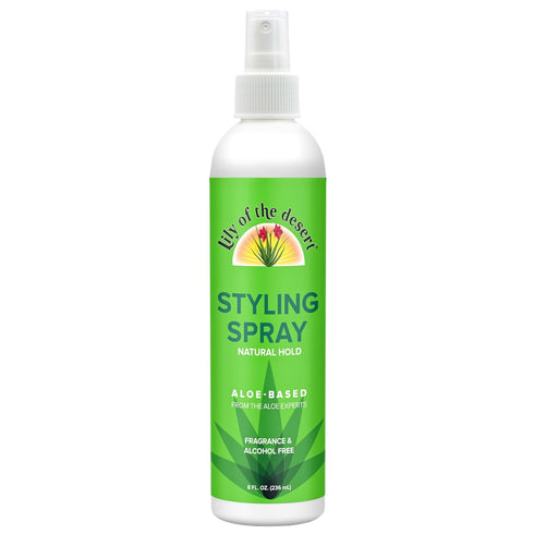 Lily Of The Desert Natural Hold Aloe Vera Hair Spray, Unscented, 8 Fl Oz