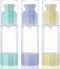 RONRONS 1oz Airless Pump Bottles - Refillable Leak Proof Travel Toiletry Containers (3 Pieces)