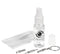 Complete Eyeglass Lens Cleaner Set | Cleans Any Lens or Screen | Includes Cleaning Solution, Repair Tool, Microfiber