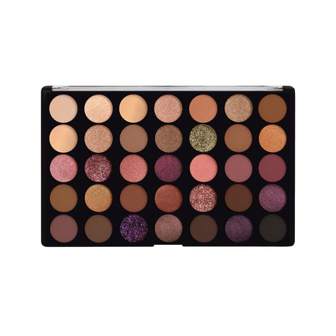 Profusion Cosmetics Minimalist 35 Shade Eyeshadow Palette, Multicolour