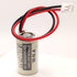 KUANMAI 2Pcs cr14250se 3V 1/2AA cr14250se CJ1W-BAT01 3V CP1H CP1L Disposable Cylindrical Battery with White Plug