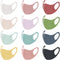 12 Pack Unisex Children Face Masks, Washable, Reusable, Dust Protection for Boys & Girls