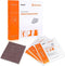 Silver Calcium Alginate Wound Dressing Pad, 4’’x5’’ High Absorbency Non-Stick Gauze for Pressure Ulcers, 5 Packs