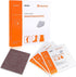Silver Calcium Alginate Wound Dressing Pad, 4’’x5’’ High Absorbency Non-Stick Gauze for Pressure Ulcers, 5 Packs