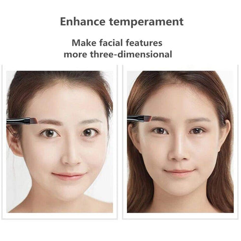 Three-Color Eyebrow Powder Palette, Professional Beauty Contour Eyebrow Pencil, Eye Makeup Filler