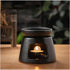 HOMDECORA Candle Holders Oil Burner Wax Melt Burners Aromatherapy Aroma Ceramic Diffuser Candle Tealight Holder Table
