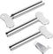 Styquenzer 3 PCS Toothpaste Squeezer, Silver Stainless Steels Metal Tube Squeezer Keys Salon