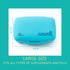 Stylish Pink Silicone Pill Organizer - Large Size for Vitamins & Supplements