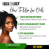 Peppermint Tea Tree Loc Oil for Dreads & Locs, Natural Dreadlock Hair Products, Black Owned