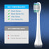 Harobey Pack 5 Replacement Toothbrush Heads Compatible with AquaSonic Black Series, Vibe Series, Black Series Pro