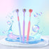 ZLmoue 4 3-Sided Pcs Toothbrush, Soft Bristle Toothbrush for Comprehensive Care of Teeth and Gums, Oral Care for Adults