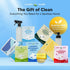 Lucent Globe Fabric Softener Sheets for Washer - Softens & Freshens Laundry, Gentle on Fabrics & Skin - Free from Harsh