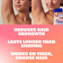 NAIR Sensitive Shower Cream Hair Remover with Natural Coconut Oil and Vitamin E, 12 oz Body Hair Removal Cream