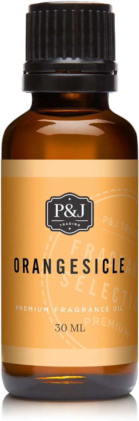 P&J Fragrance Oil - Orange Sicle Oil 30ml, Candle Scents, Soap Scents, Diffuser Oil
