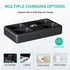 LP 9V 4 Pack 500mAh 9V 9 Rechargeable Lithium Batteries, Battery with Micro USB Charging Station, Volt Long Lasting