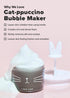 I DEW CARE Bubble Foam Maker - Cat-ppuccino for Facial Cleansing, Gifts for Women and Girls