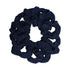 Solid Hair Ties Scrunchies - 12 Pack (Navy)