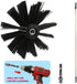 Dryer Vent Cleaner Kit, 20ft Flexible Lint Brush with Drill Attachment for Fast Cleaning