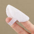 AUEAR 10 Pack Powder Puffs, Washable Pure Cotton Round Makeup Pads for Loose Foundation (White)