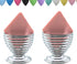 LanMa Beauty Sponge Blender Holder, 2 Pack Silver Makeup Sponge Drying Stand Storage Egg Powder Puff Display Stand