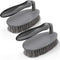 MR.SIGA Heavy Duty Scrub Brush - 2-Pack Cleaning Brush with Comfortable Grip for Bathroom, Shower, Sink, Floor