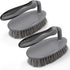 MR.SIGA Heavy Duty Scrub Brush - 2-Pack Cleaning Brush with Comfortable Grip for Bathroom, Shower, Sink, Floor