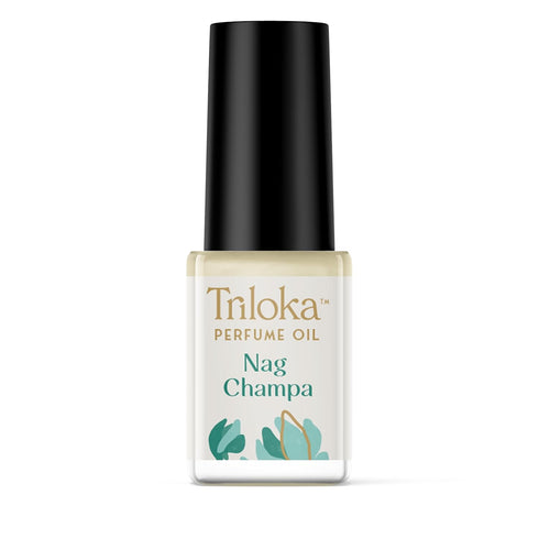 Nag Champa - Triloka Perfume Oil, 1/8 Ounce Bottle